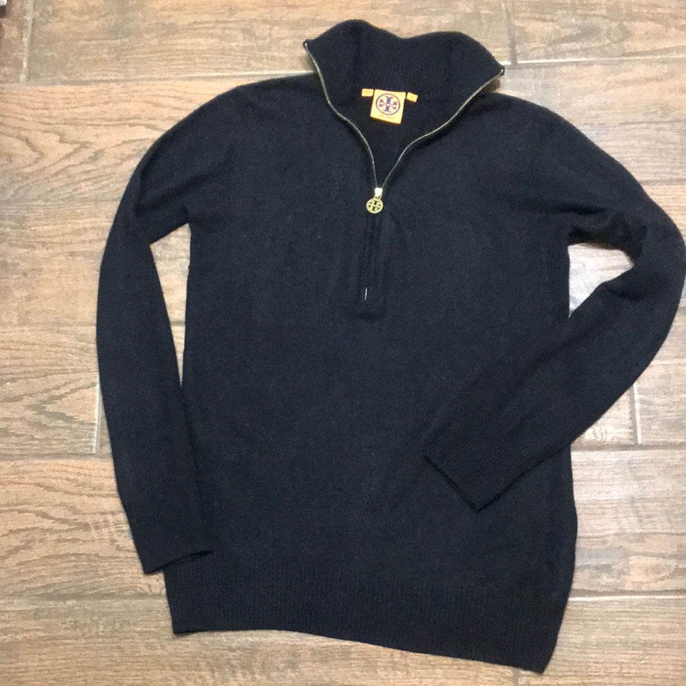 COPY - Tory Burch black cashmere and wool sweater